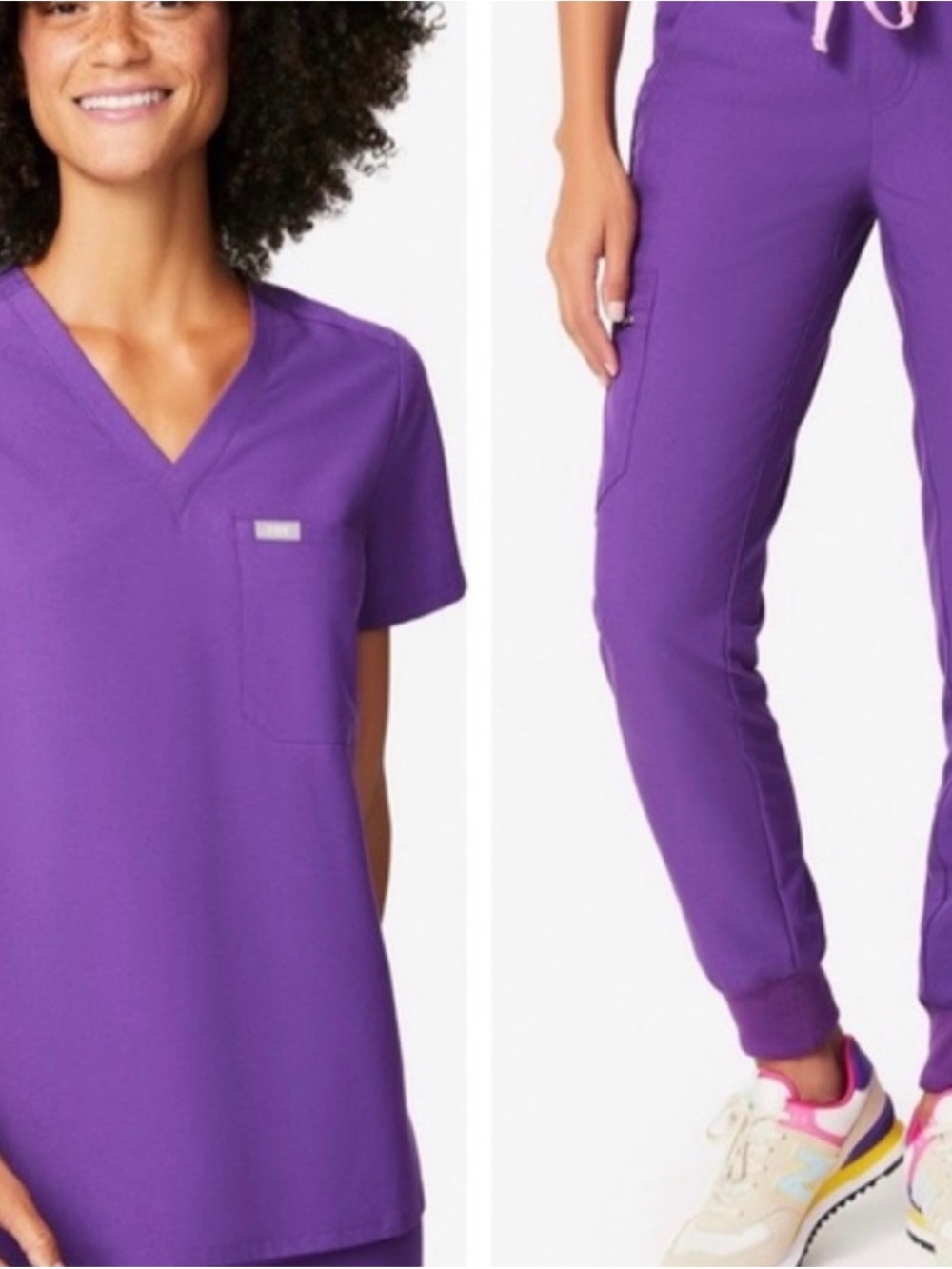 FIGS SET - Limited Edition Ultra Violet Top and Jogger